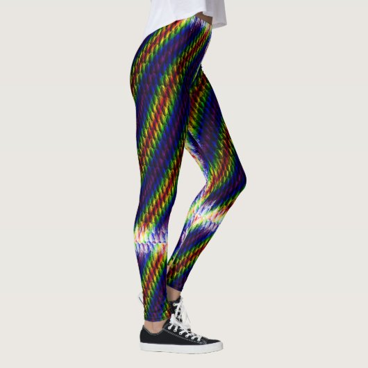 Rainbow Snakeskin Leggings (Rechts)