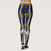 Rainbow Snakeskin Leggings (Achterkant)