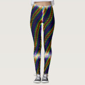 Rainbow Snakeskin Leggings (Voorkant)