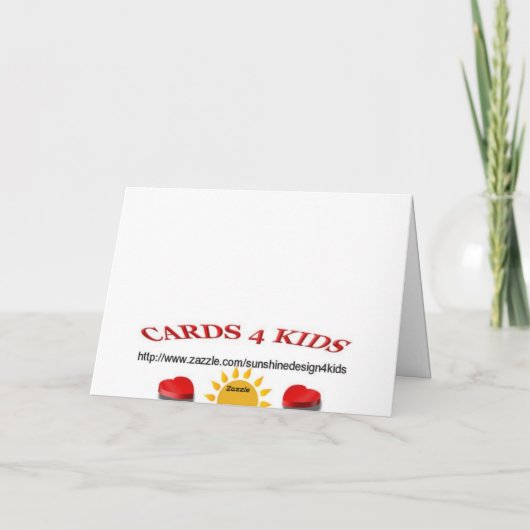 RAINBOW "Snel!" Kaart (Achterkant)