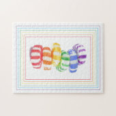 RAINBOW SNOEP 11x14 Puzzel (Horizontaal)