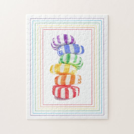 RAINBOW SNOEP 11x14 Puzzel (Verticaal)
