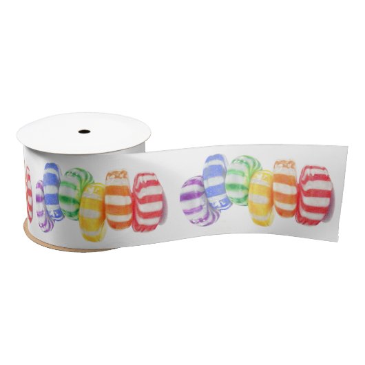 RAINBOW SNOEP 3-inch breedbeeldscherm Satijnen Lint (Spoel)