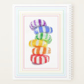RAINBOW SNOEP 8.5x11 Planner Kalender (Achterkant)