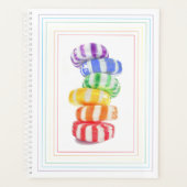 RAINBOW SNOEP 8.5x11 Planner Kalender (Voorkant)