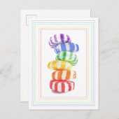 RAINBOW SNOEP BRIEFKAART (Voorkant / Achterkant)