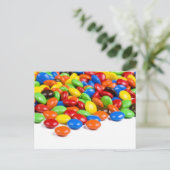 Rainbow snoep briefkaart (Staand voorkant)