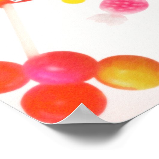 Rainbow Snoep Candyland Birthday Party Banner Poster (Hoek)