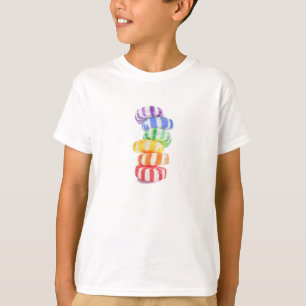 RAINBOW SNOEP Kinder Basic T-Shirt