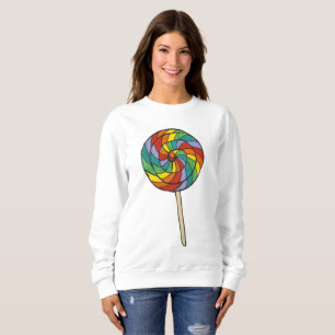 Rainbow Snoep LGBT Pride Lollipop Sweatshirt