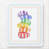 RAINBOW SNOEP Mousepad Muismat (Voorkant)