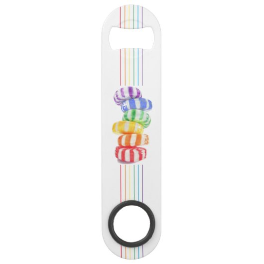 RAINBOW SNOEP Speed Bottle Open Flessenopener (Voorkant)