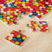 Rainbow Snoep Sprinkle Pattern Legpuzzel (Zijkant)