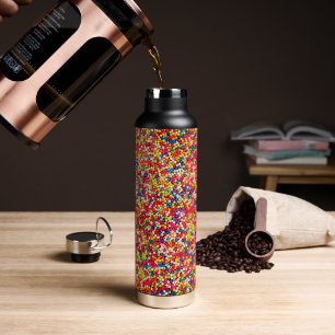 Rainbow Snoep Sprinkles Celebrate and Party Waterfles