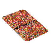 Rainbow Snoep Sprinkles Magneet (Rechterzijde)