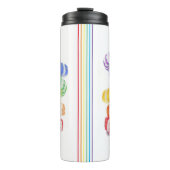 RAINBOW SNOEP Thermal Tumbler Thermosbeker (Voorkant)