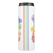 RAINBOW SNOEP Thermal Tumbler Thermosbeker (Achterkant)