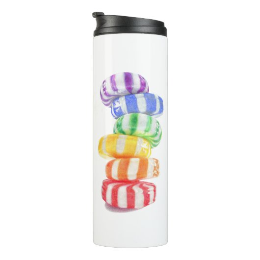 RAINBOW SNOEP Thermal Tumbler Thermosbeker (Geroteerd rechts)