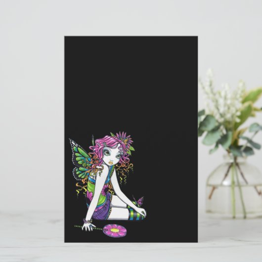 Rainbow-Snoep voor "Crystal" Briefpapier (Staand voorkant)