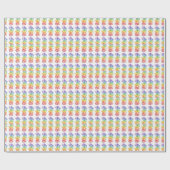 RAINBOW SNOEP Wrapping Paper Cadeaupapier (Vlak)