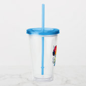 Rainbow Snoopy Acryl Drinkbeker (Rechts)