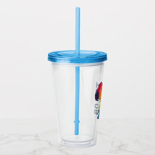 Rainbow Snoopy Acryl Drinkbeker (Rechts)