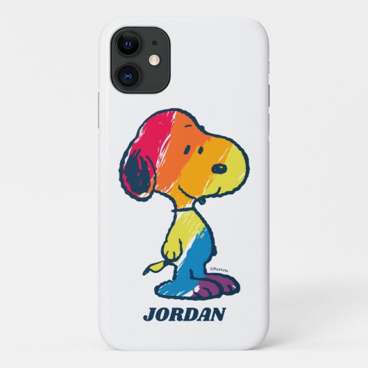 Rainbow Snoopy Case-Mate iPhone Case (Achterkant)