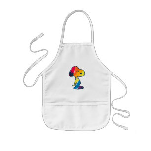 Rainbow Snoopy Kinder Schort