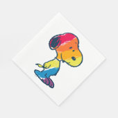 Rainbow Snoopy Servet (Hoek)