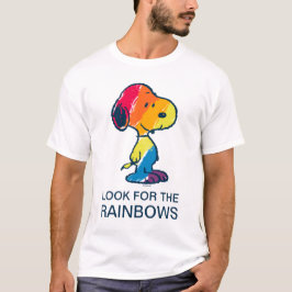 Rainbow Snoopy T-shirt