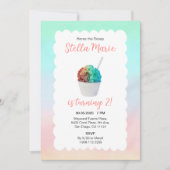 Rainbow Snow Cone-Waterverf Kaart (Voorkant)