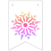 Rainbow Snowflake Vlaggetjes (Tweede vlag)