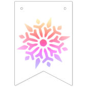 Rainbow Snowflake Vlaggetjes (Derde vlag)