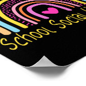 Rainbow Social Worker Poster (Hoek)