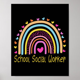 Rainbow Social Worker Poster