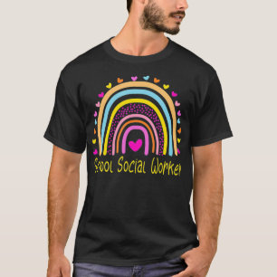Rainbow Social Worker T-shirt