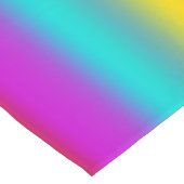 RAINBOW soft Stripes Pattern III + jouw idee Korte Tafelloper (Hoek)