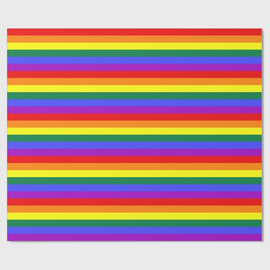 Rainbow Solid Wrapping Paper Cadeaupapier (Vlak)