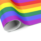 Rainbow Solid Wrapping Paper Cadeaupapier (Rol Hoek)