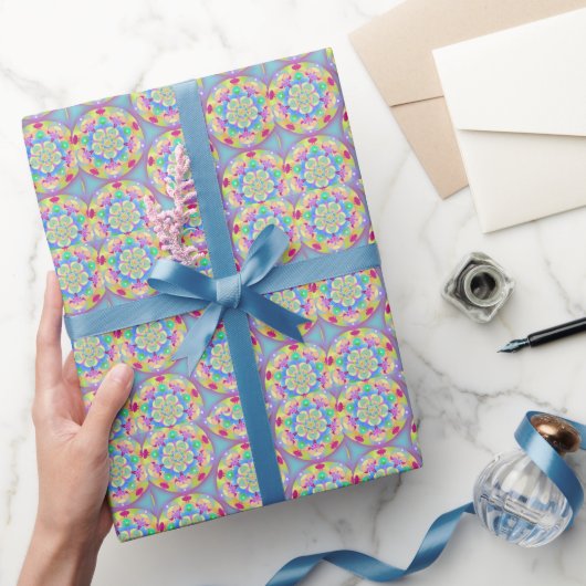 Rainbow Song Mandala Cadeaupapier (Geschenken)