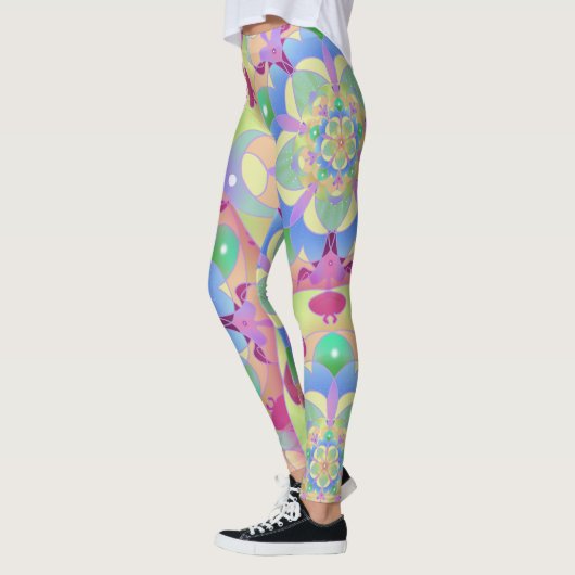 Rainbow Song Mandala Leggings (Links)