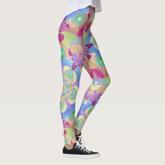 Rainbow Song Mandala Leggings (Rechts)