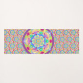 Rainbow Song Mandala Yogamat (Achterkant (horizontaal))