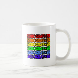 Rainbow Sonographer Koffiemok