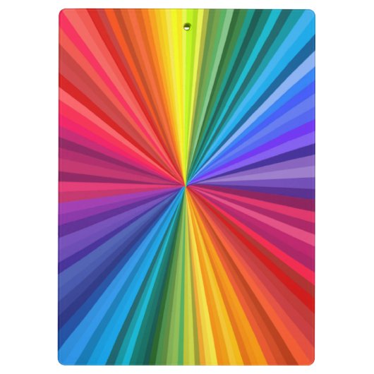 Rainbow Soul Circle Klembord (Achterkant)