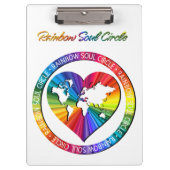 Rainbow Soul Circle Klembord (Voorkant)