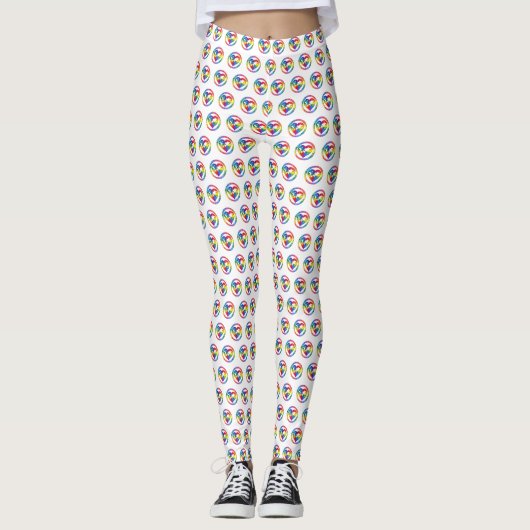 Rainbow Soul Circle Leggings (Voorkant)