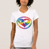 Rainbow Soul Circle T-shirt (Voorkant)