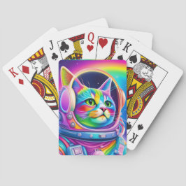 Rainbow Space Cat - Kaarten spelen