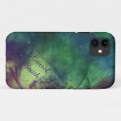 Rainbow Space Flower iPhone 5 hoesje *Personalize* (Achterkant (horizontaal))